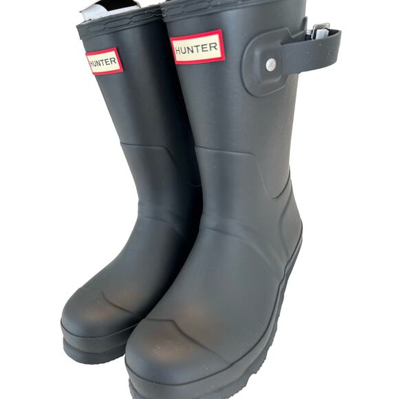 Hunter Men's Water Shoes Boat Size 7 - Insulated Tall Waterproof Wellies Boots - Picture 3 of 7